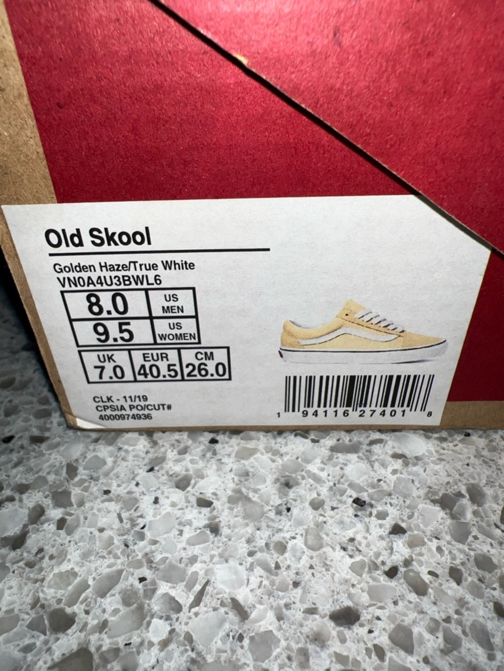 Vans old school lace up sneakers - Picture 3 of 3